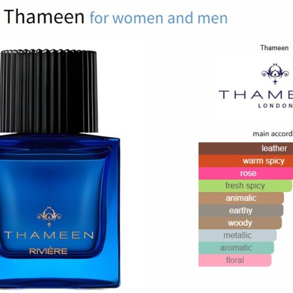 Thameen Rivière 50ml Extrait de Parfum See Description NWOB, Great Unisex Scent - Picture 7 of 8